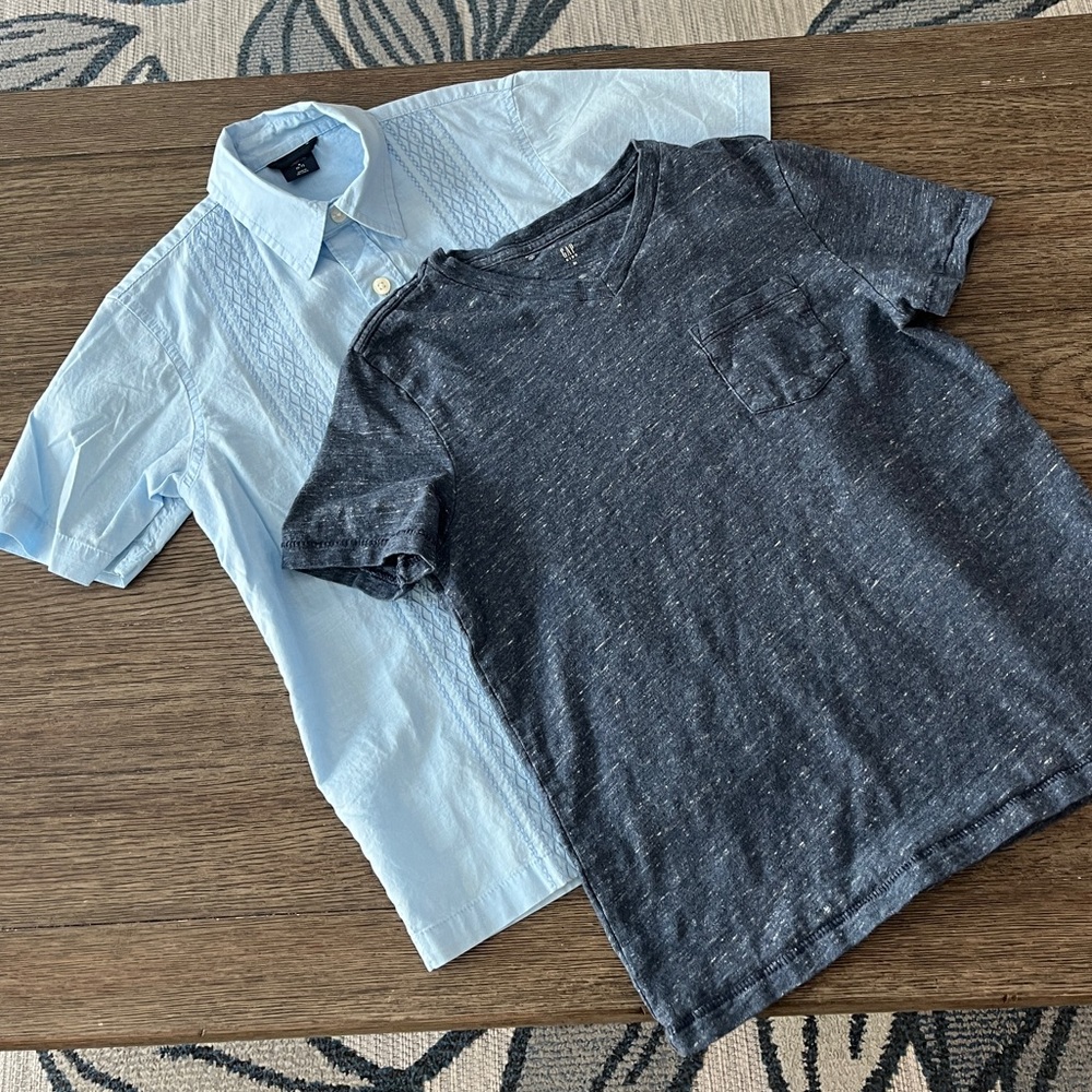 GapKids Blue Button Down